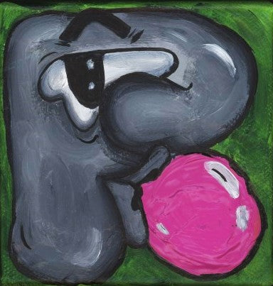 Bubble Gum Girl - 4x4