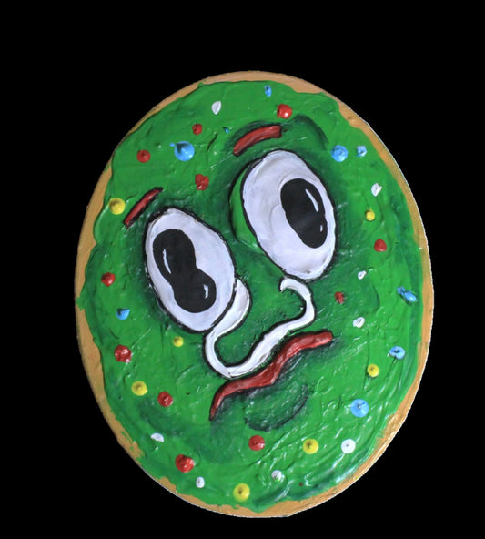 Oval Christmas Cookie