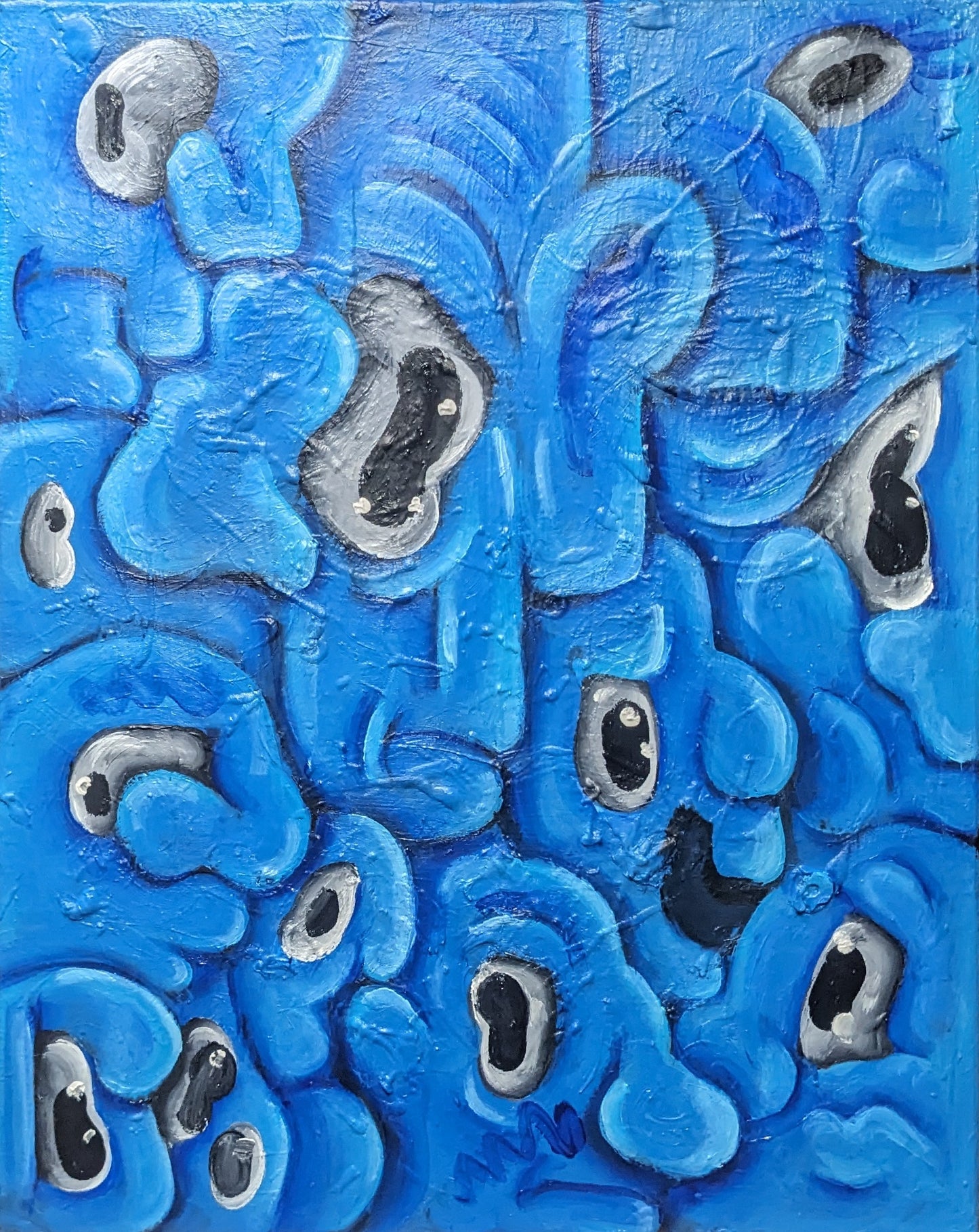 Bundle of Blue 16x20