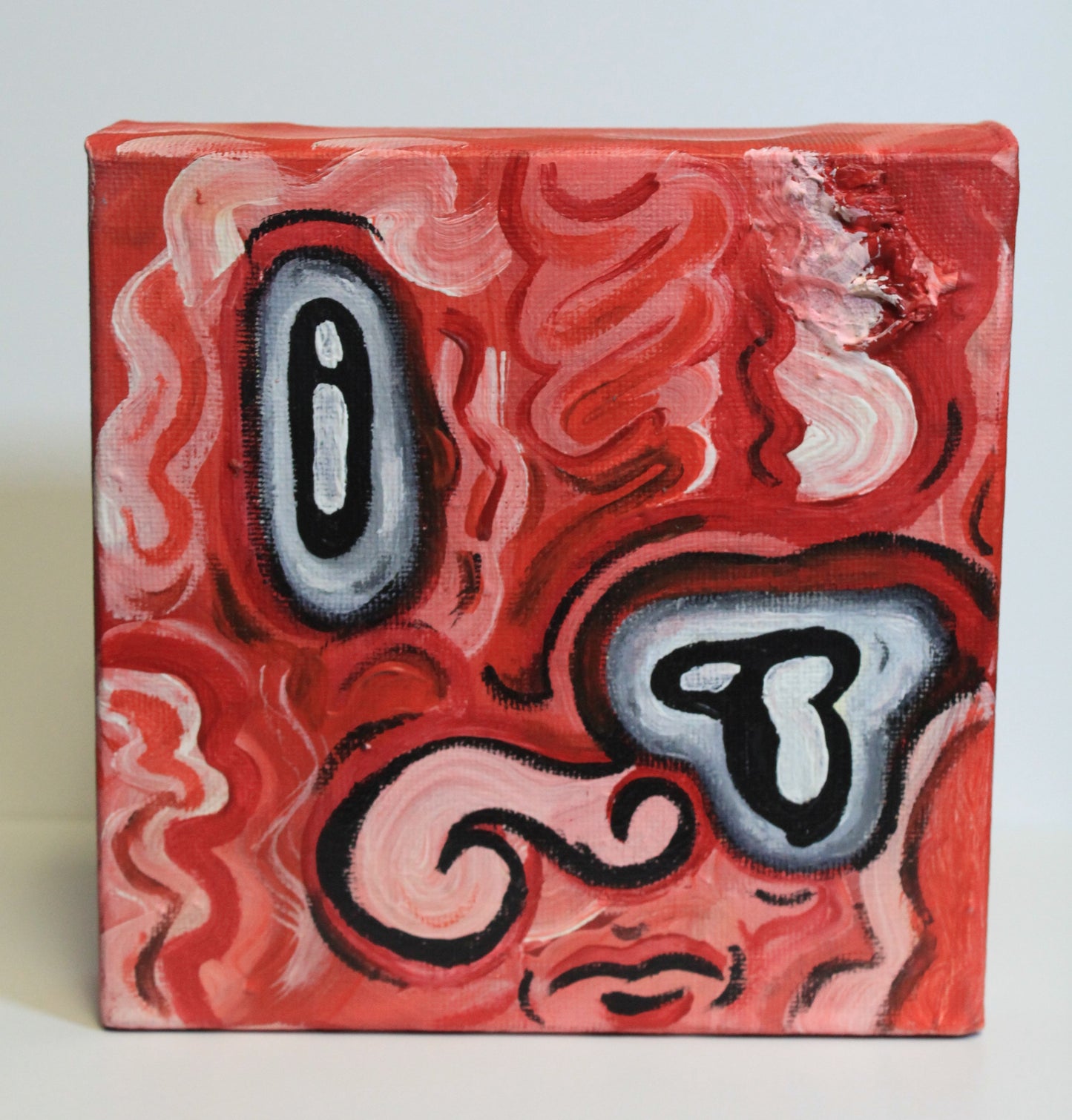 The Reddest Man - 6x6 block